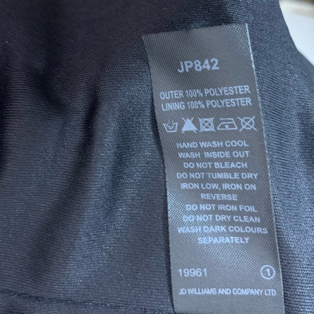 CAPSULE Black Maxi Dress with Rose Gold Spots Sz 28 - Picture 11 of 11